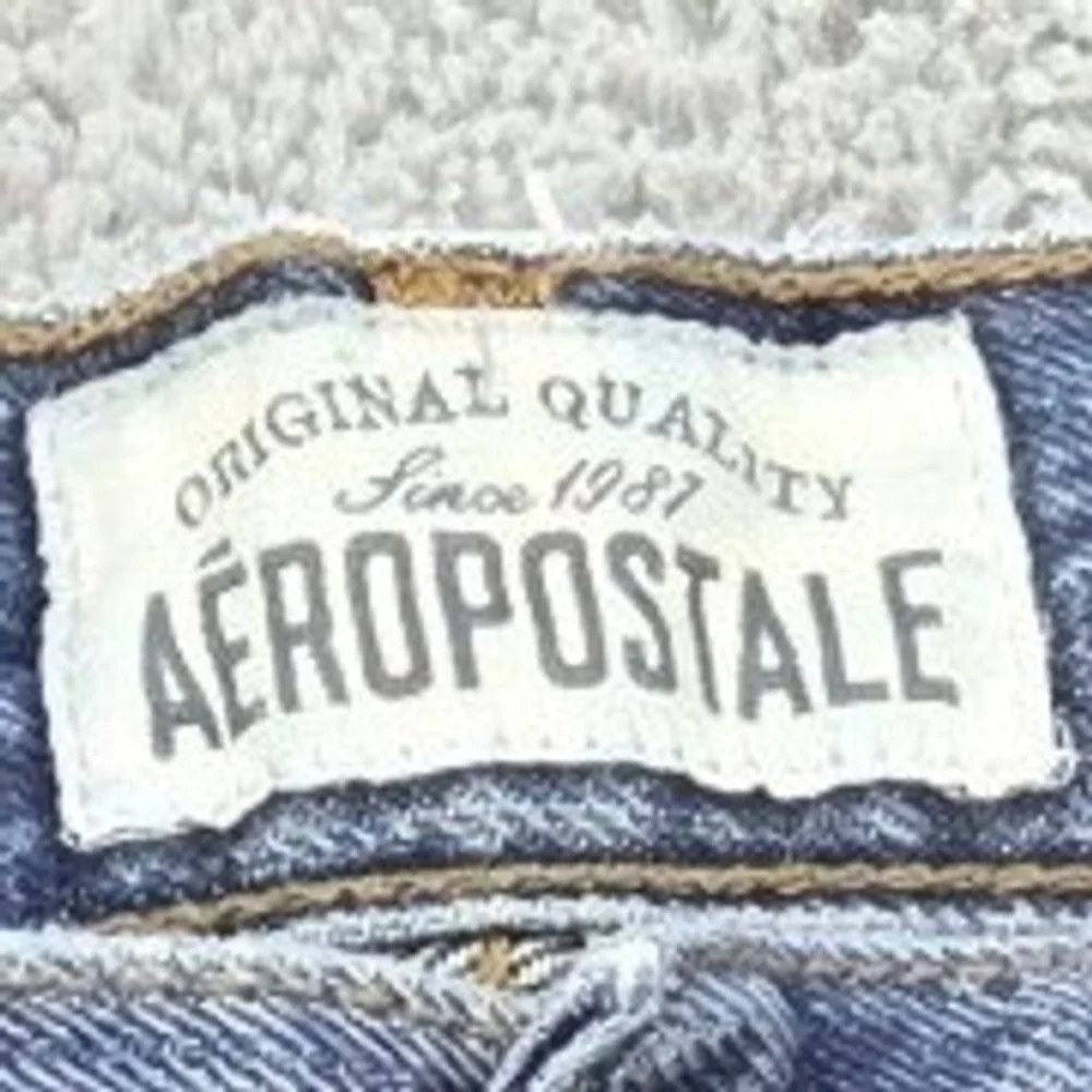 Aeropostale Straight Leg Jeans Mens 30x29 Classic Five Pocket Medium Wash Blue